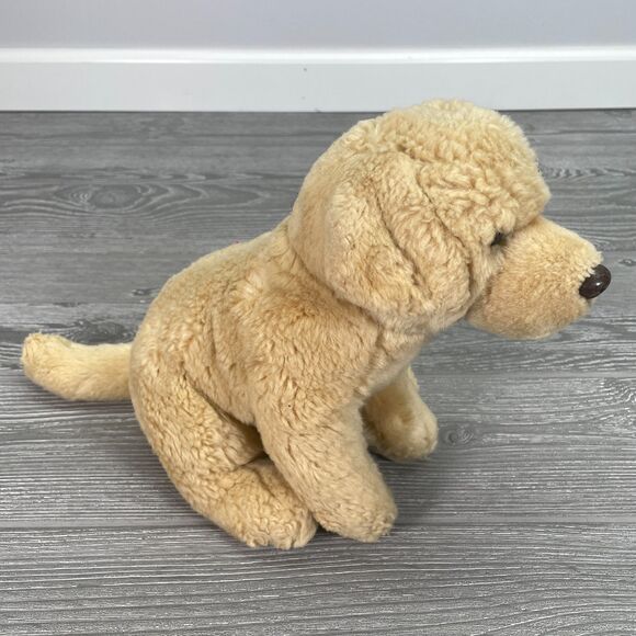 2015 Geoffrey Toys R Us Yellow Labrador Retriever Dog Plush Realistic Golden Lab - Picture 7 of 10